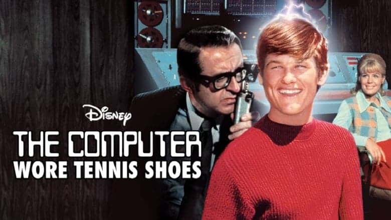 The Computer Wore Tennis Shoes Montage Poster