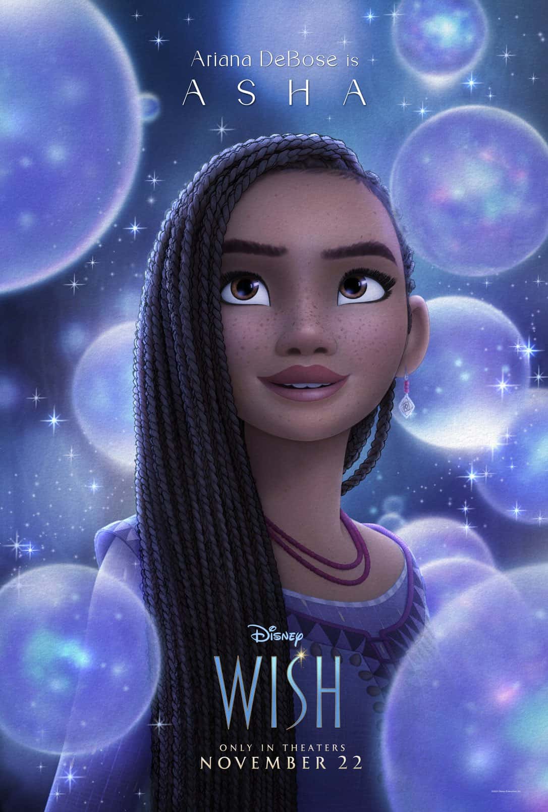 Disney Wish Poster Asha