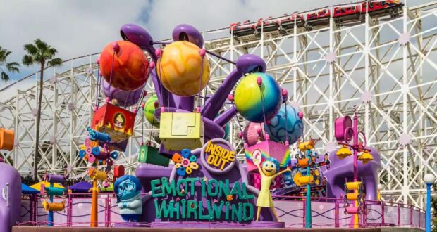 Inside Out Emotional Whirlwind at California Adventure