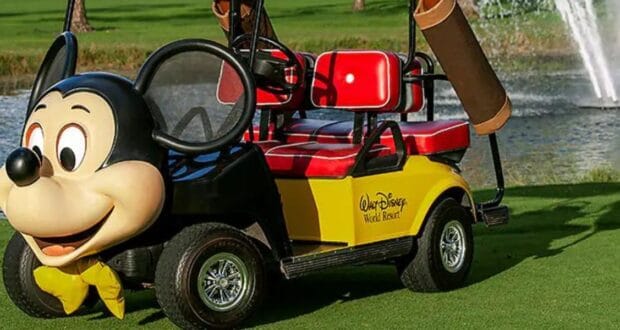 WDW Golf cart