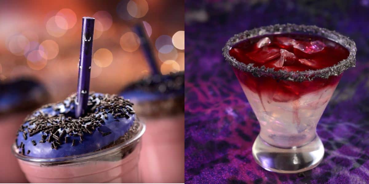 Haunted Mansion inspired sips and bites
