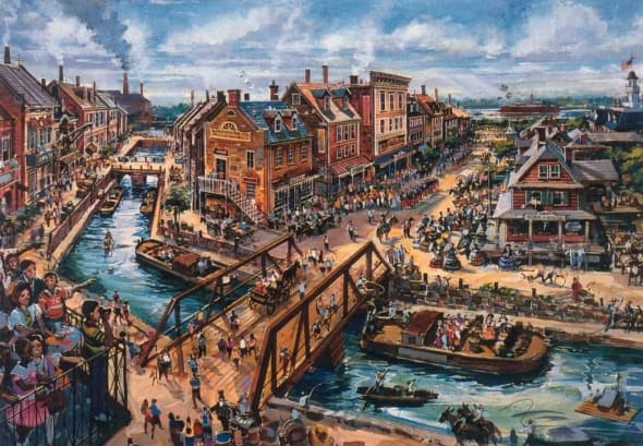 Artist Rendering of Disney's America