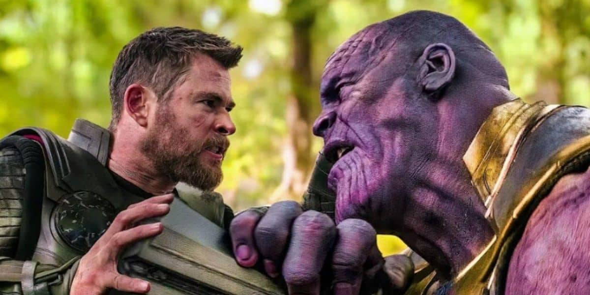 Thor and Thanos