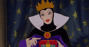 Disney's evil queen from Snow White and the Seven Dwarves