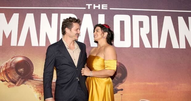 Pedro Pascal and Gina Carano
