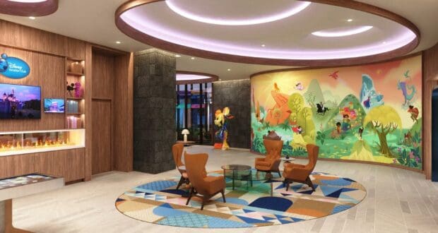 The villas at Disneyland Resort