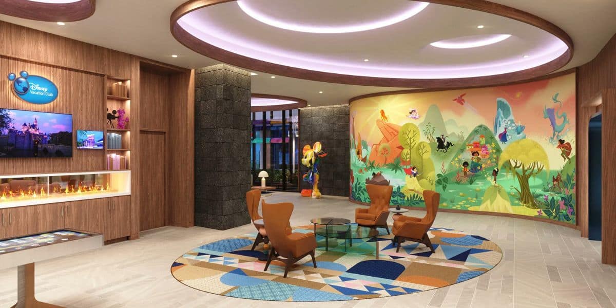 The villas at Disneyland Resort