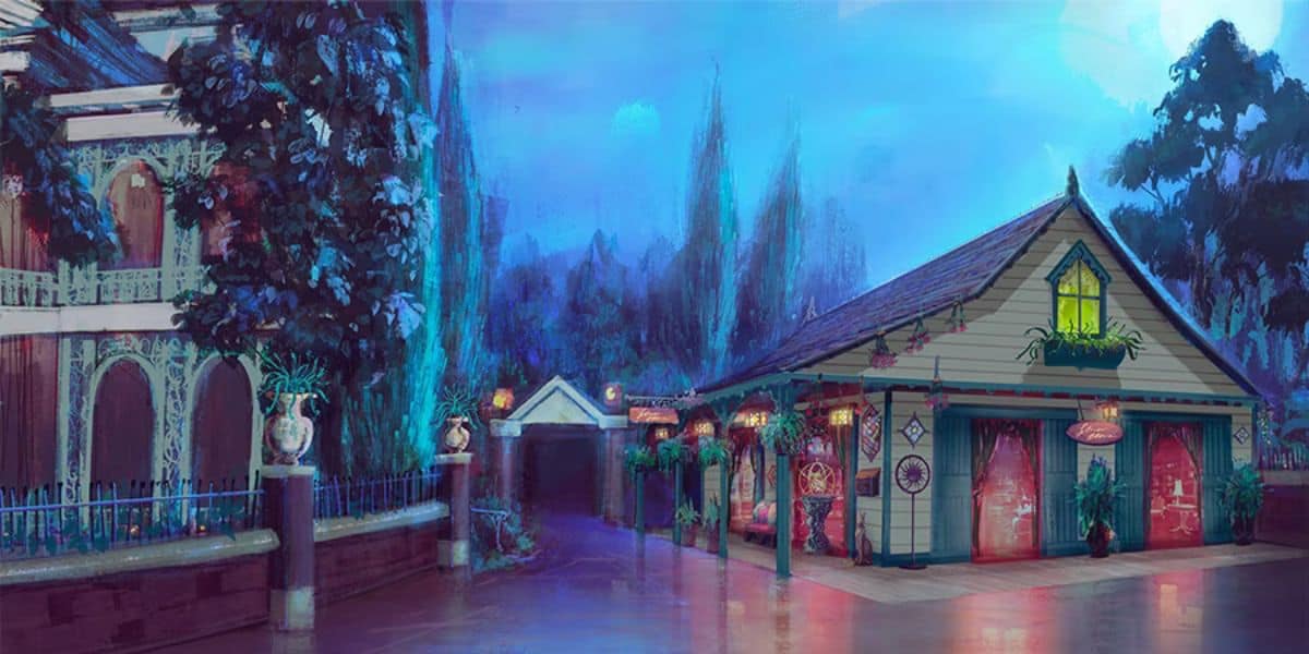 Haunted Mansion grounds expansion