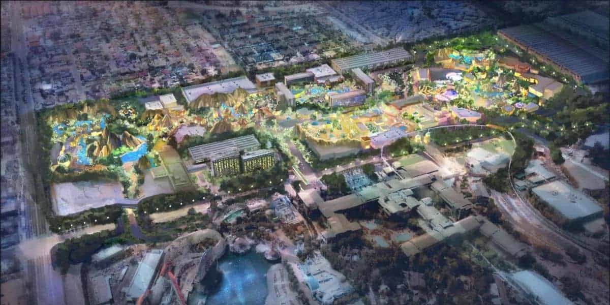 Disneyland Forward expansion artist rendering