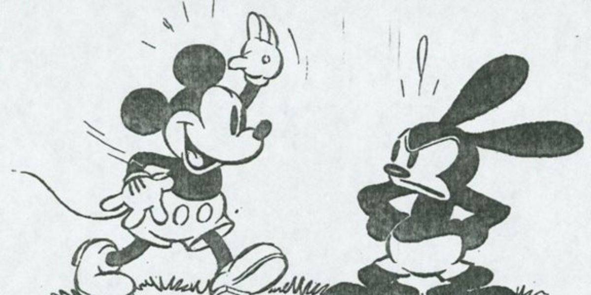 Oswald the Lucky Rabbit and Mickey Mouse
