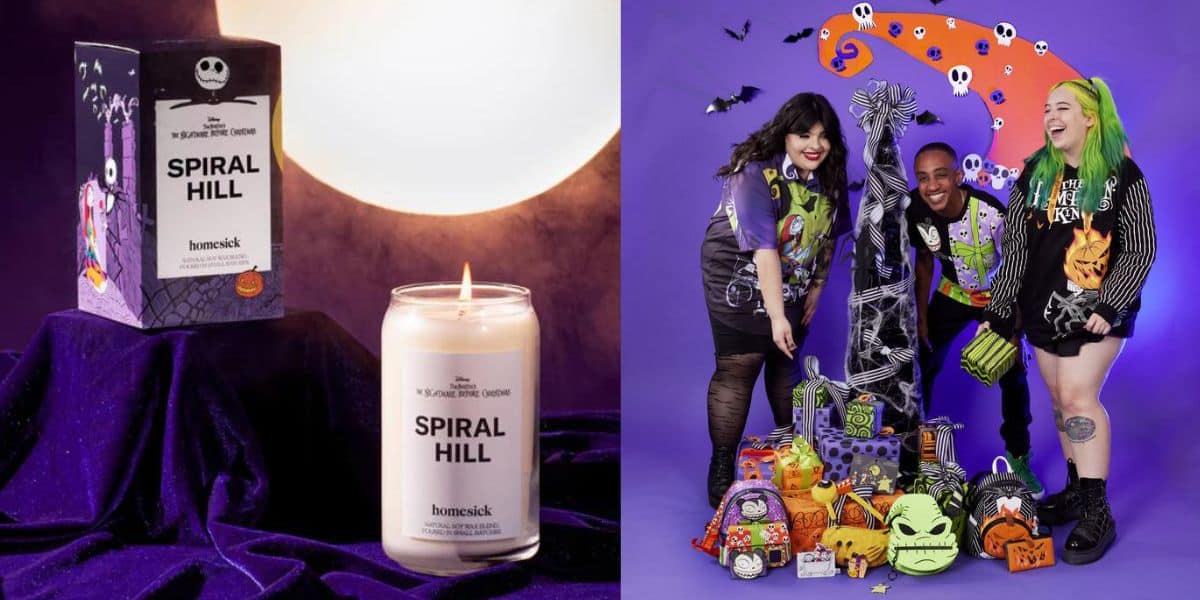 The Nightmare Before Christmas Loungefly and Homesick