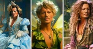 Johnny Depp as Disney Princesses