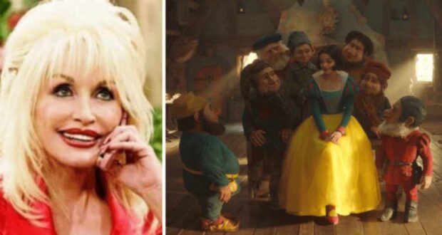 Dolly Parton and Snow White Live Action Rachel Zelger
