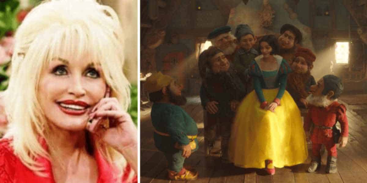 Dolly Parton and Snow White Live Action Rachel Zelger