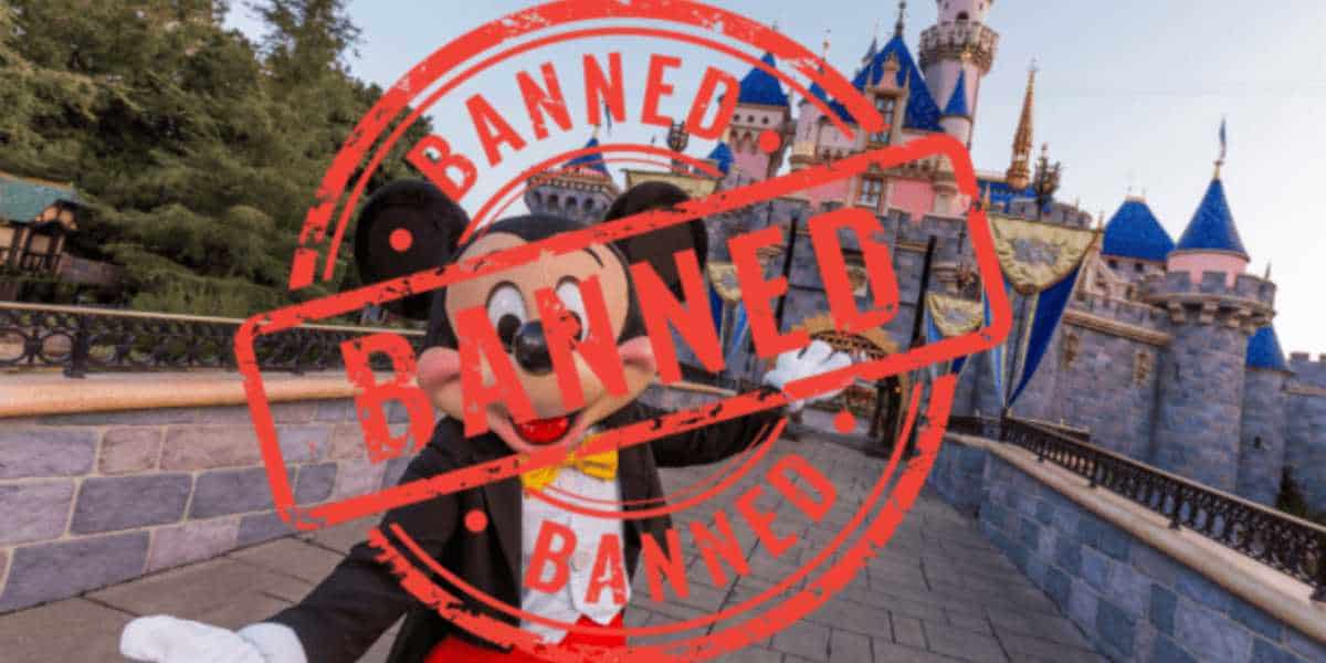 Disney Guest Banned