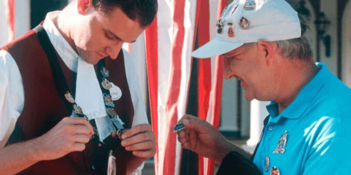 Disneyland Pin Trading