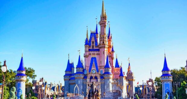 Disney World Park Image and its castle
