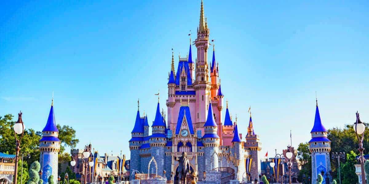 Disney World Park Image and its castle