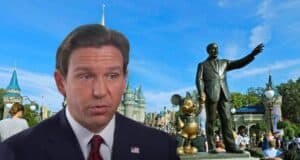DeSantis Walt Disney World Statue