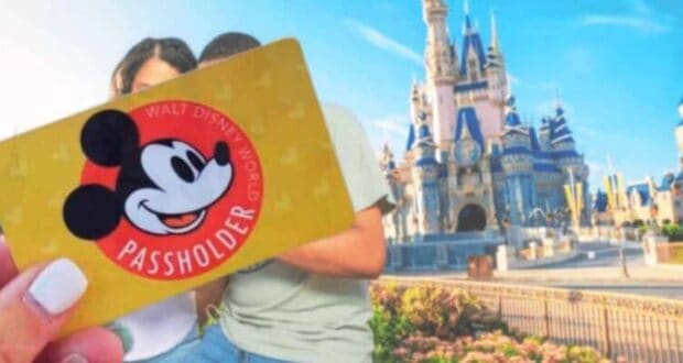 Disney Pass Holder at Disney Park