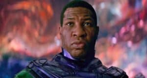 Jonathan Majors Kang close up