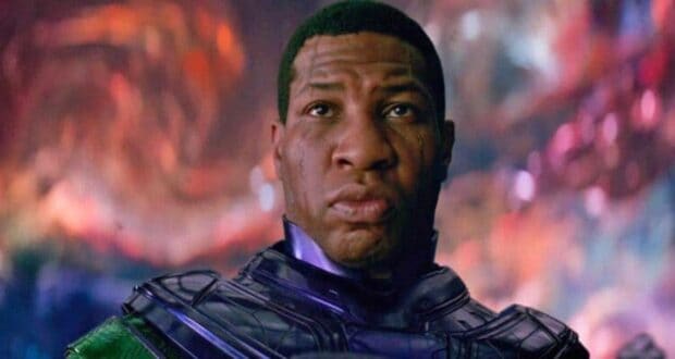 Jonathan Majors Kang close up