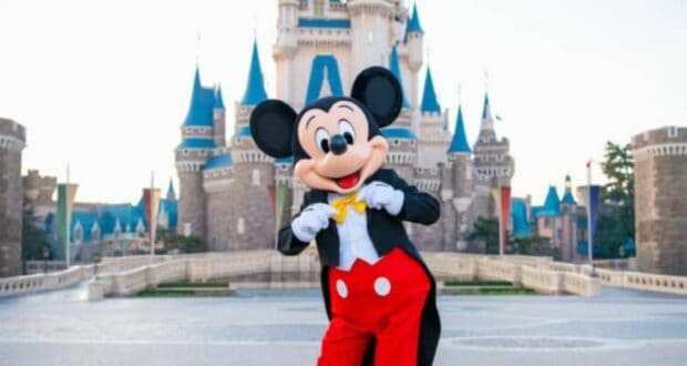 Mickey mouse at disneyland