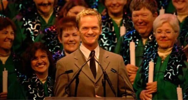 Neil Patrick Harris Candle Processional