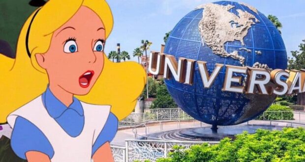 Shocked Disney Character and Universal Orlando