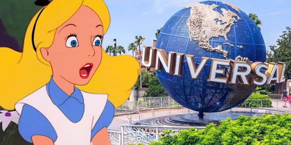 Shocked Disney Character and Universal Orlando
