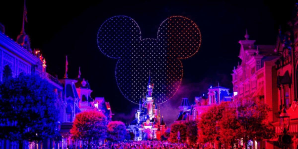 Walt Disney Company drone show