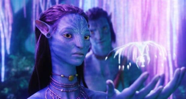 Concept art for the 'Avatar' attraction at Disney California Adventure Park.