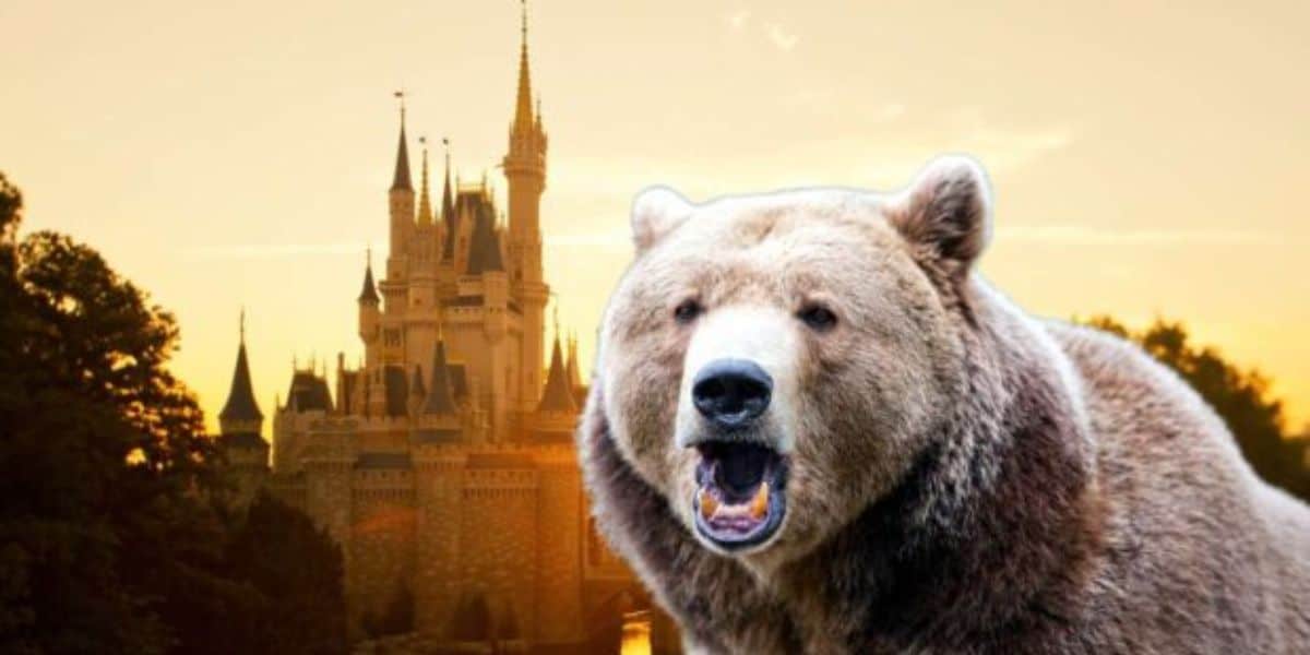 Disney and roaring bear