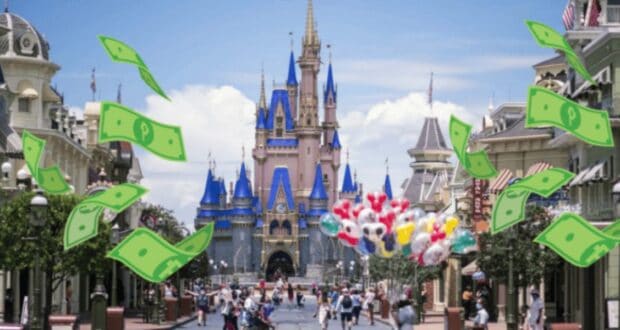 Disneyland Castle Money
