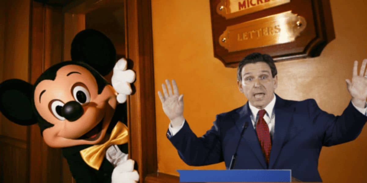 Ron DeSantis Disney Mickey Mouse