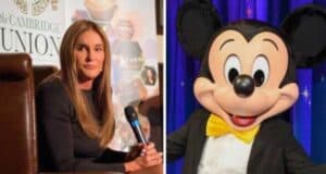 Caitlyn Jenner and Disney Mickey Mouse