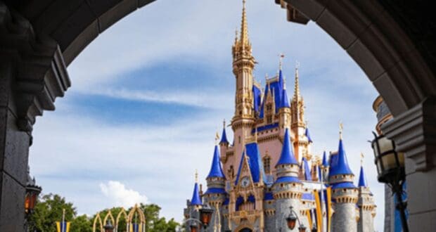 Cinderella Castle Flipped