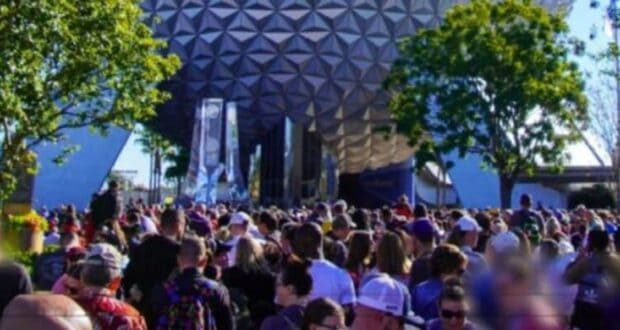 Epcot Rope Drop