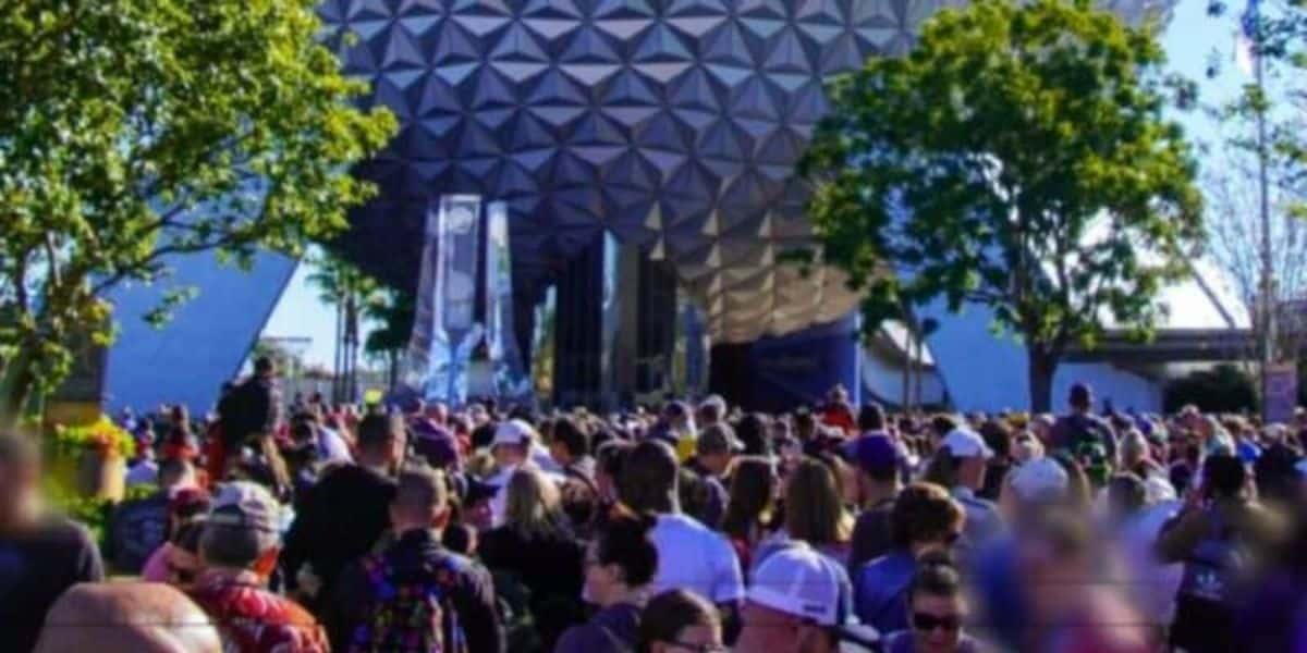 Epcot Rope Drop