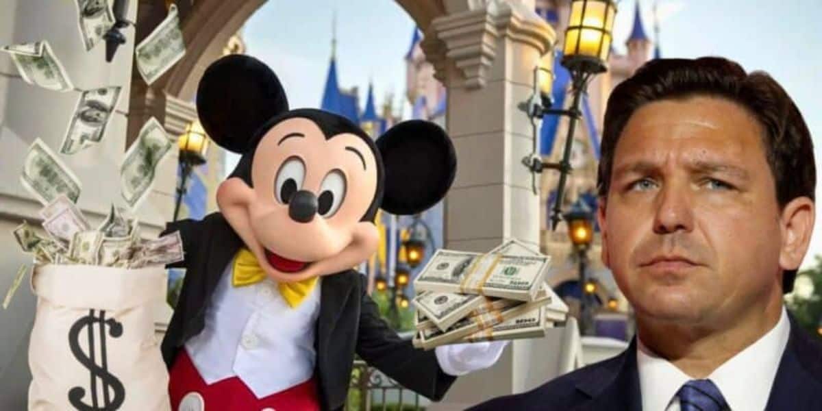 Ron DeSantis Mickey Mouse