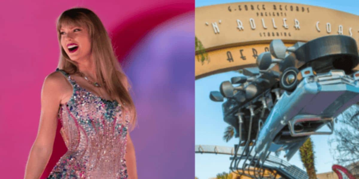 Taylor Swift Disney Roller Coaster
