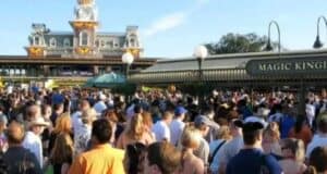 Crowds At Walt Disney World