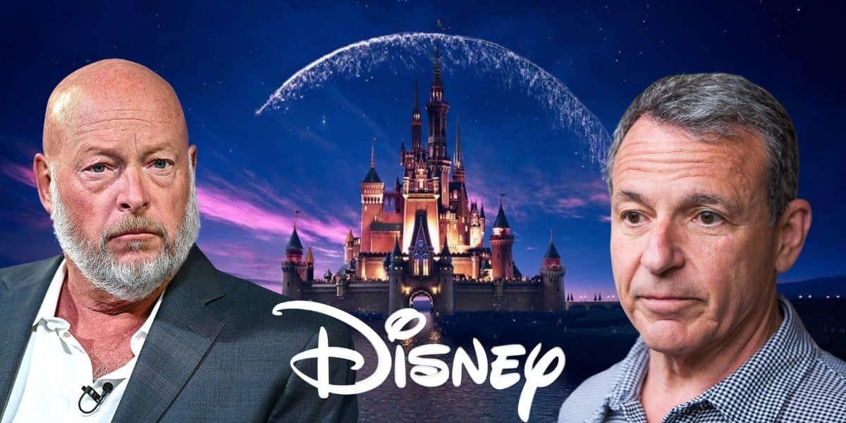 Bob Chapek Bob Iger Disney Logo