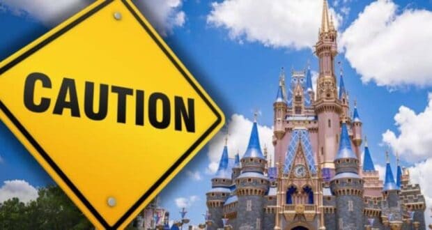Disney Parks Caution