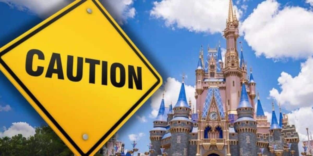 Disney Parks Caution
