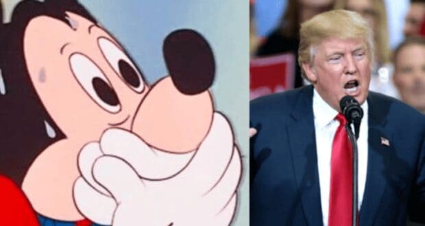Donald Trump Mickey Mouse