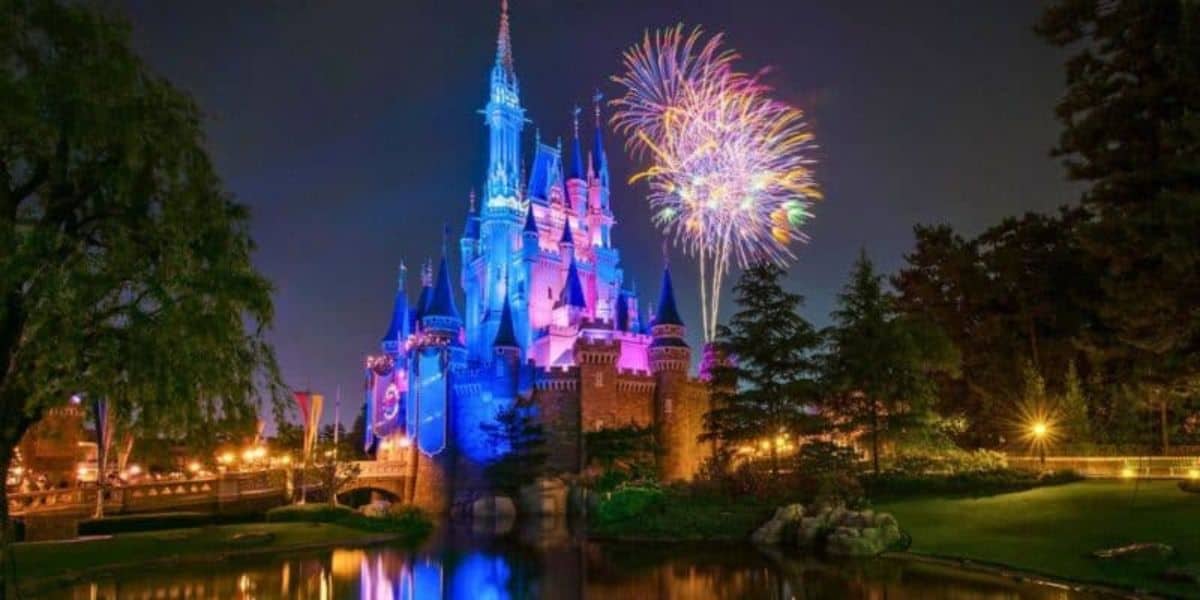 Cinderella Castle at Tokyo Disneyland