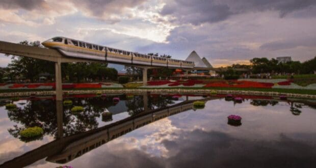 Epcot Rain Cloud Monorail Flickr Brett Kiger