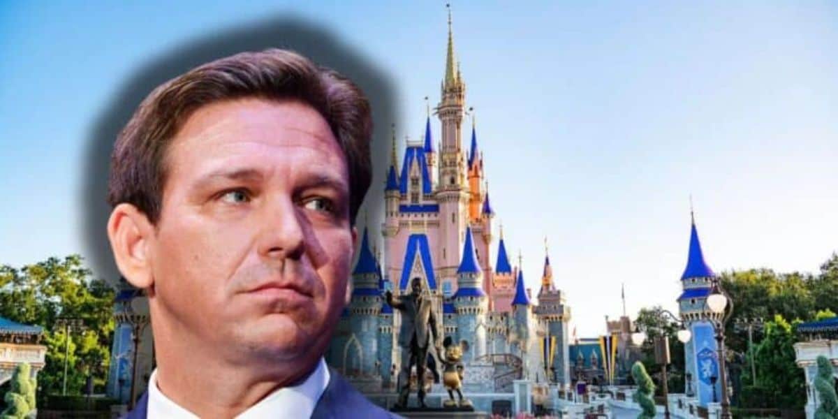 Ron Desantis Disney Castle