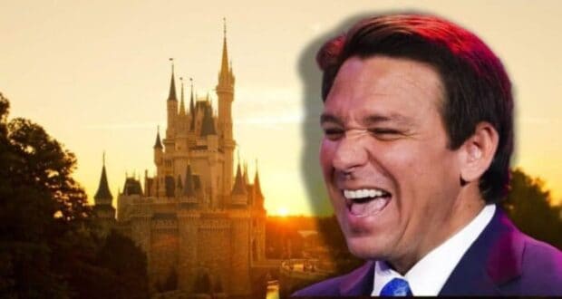 Ron DeSantis Disneyland Castle